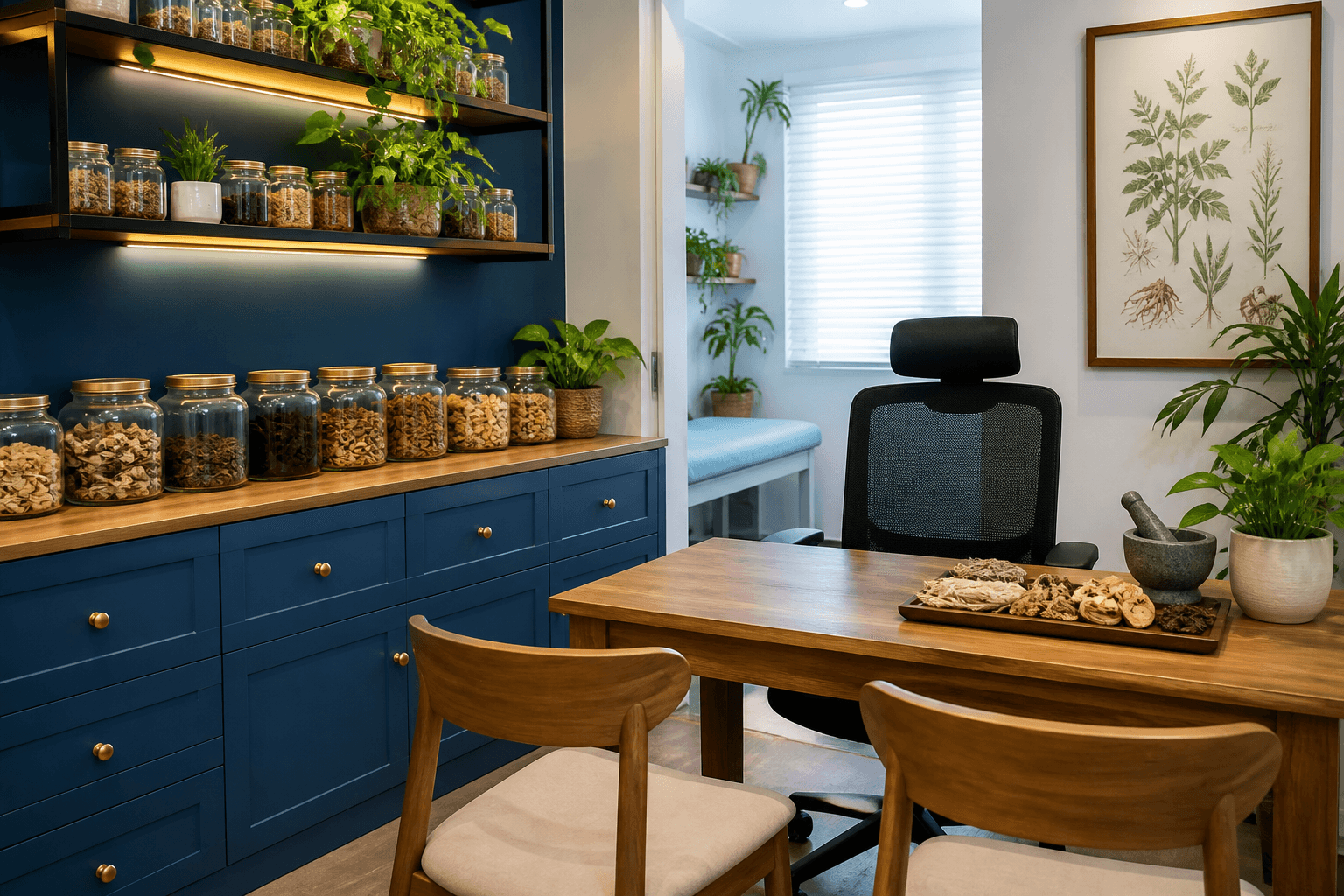 Herbal Consultation Room