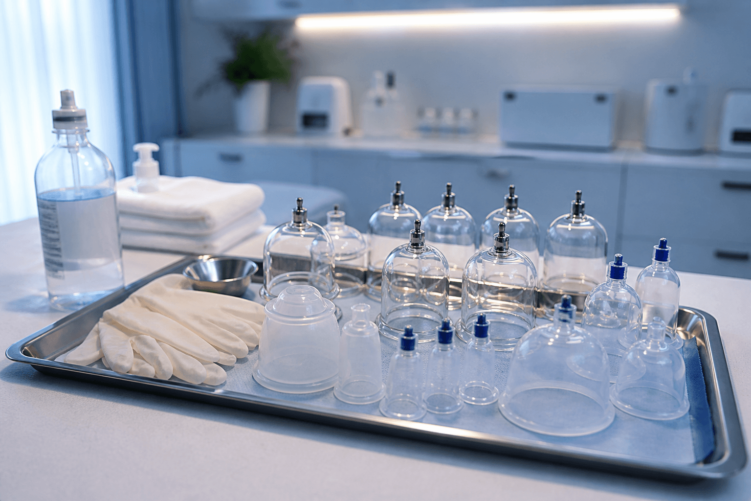 Hijama Therapy Setup